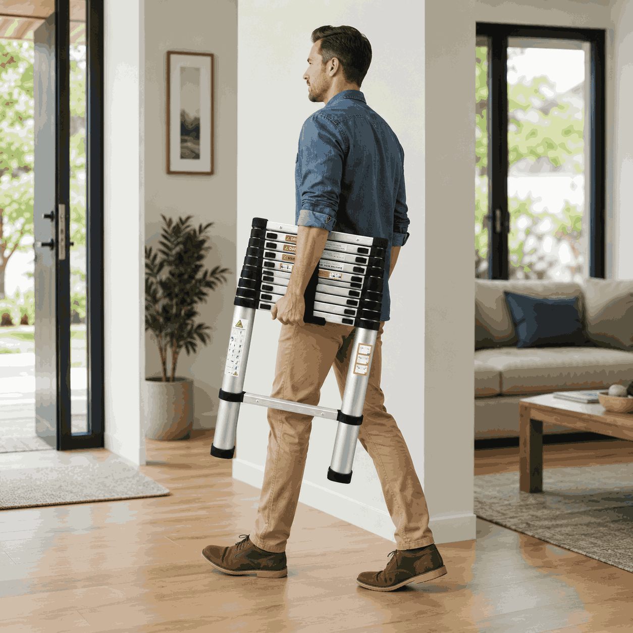 3.2M Lightweight Telescopic Ladder - Apex 320