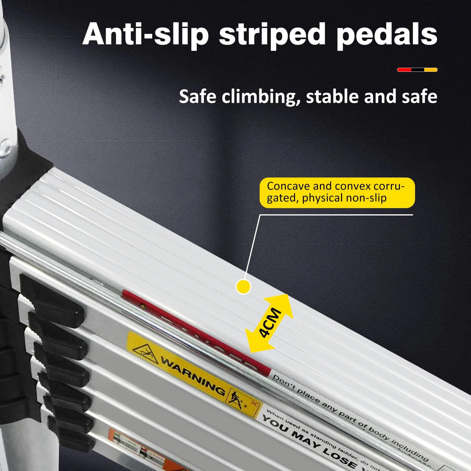 5M A-Frame + Extension Combination Ladder - DualFrame 500