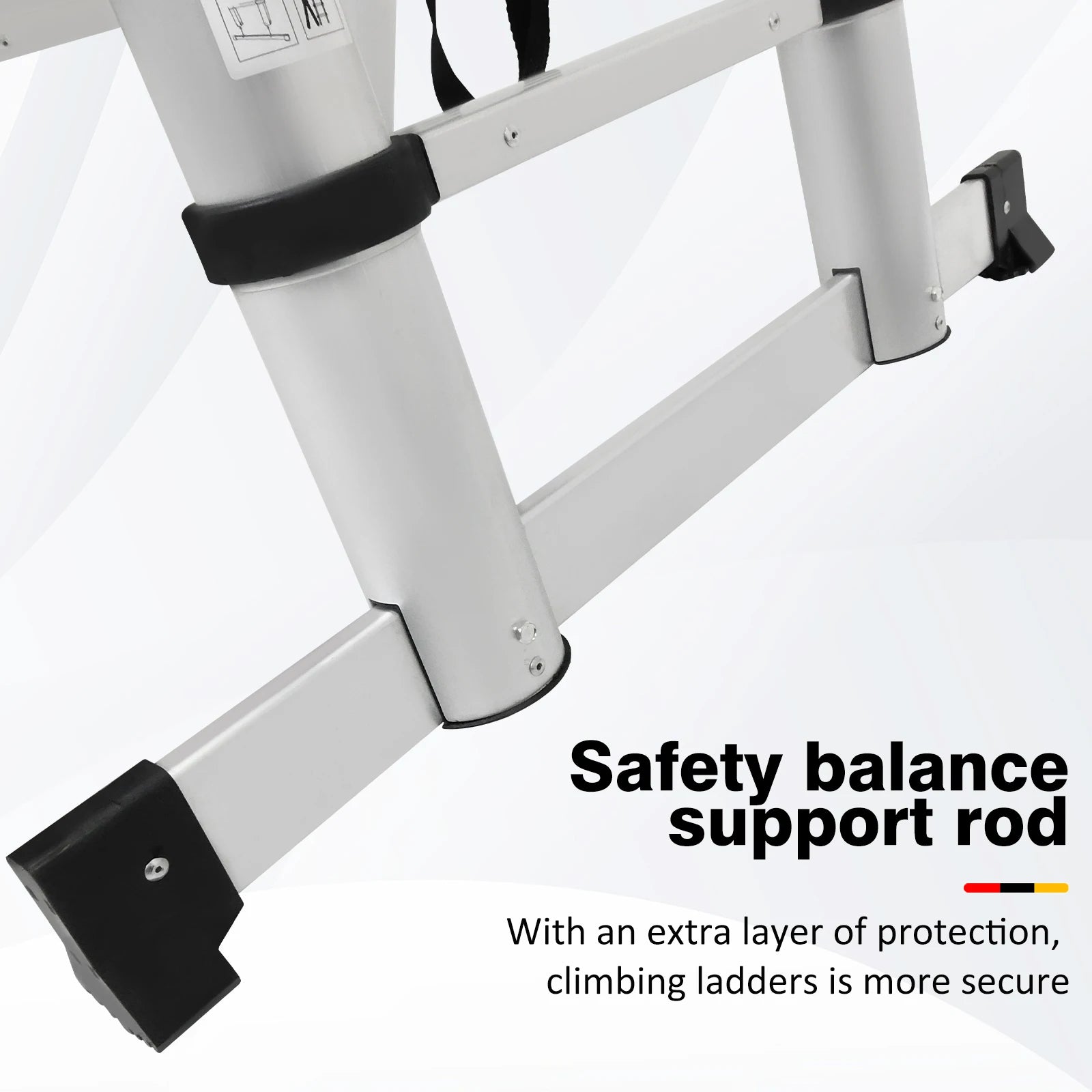 5M A-Frame + Extension Combination Ladder - DualFrame 500