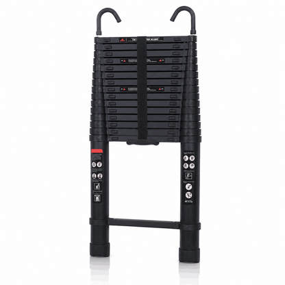 6.2M Telescopic Ladder with Roof Hooks - SkyReach 620