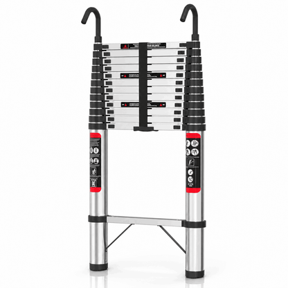 5M Telescopic Ladder with Anti-Drop Hooks - Apex 500