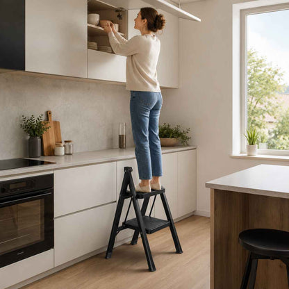 2-Step Folding Step Stool - Fold Duo