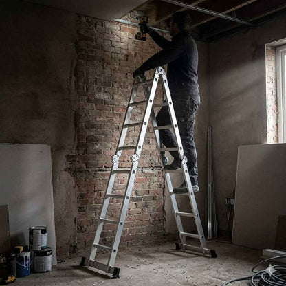 4.7M 14-in-1 Articulated Folding Ladder - FoldPro 470
